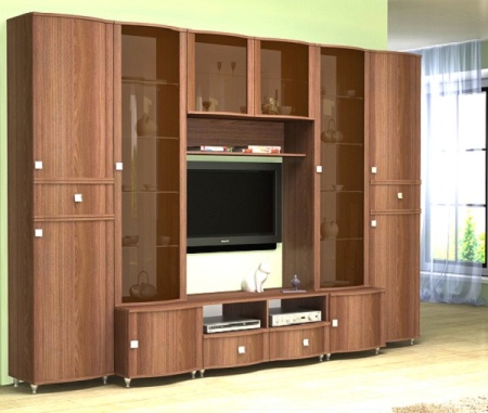 Мебель с кромкой пвх 1,8*19 мм BR452 - пример использования. Цвет ясень валенсия.