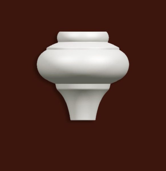 Опора мебельная SY 1339 из ABS-пластика.