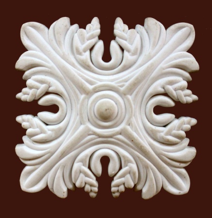 Декоративная розетка SY 88227 из ПВХ для мебели и мебельных фасадов.