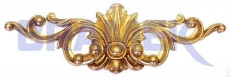 Мебельный декор из ПВХ SY 1194 с гальваническим покрытием.