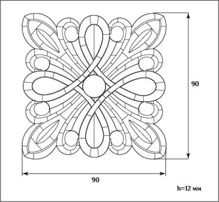 Мебельная розетка SY 10109 схематичное изображение с указанием размеров.