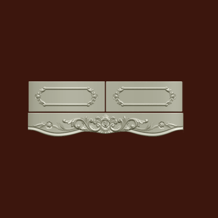 Комплект для консольного столика 603 мм SY 16083-1-2, SY 16084