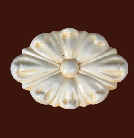 Декоративная розетка SY 0705 из ПВХ для мебели и мебельных фасадов.