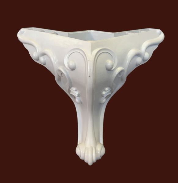 Опора мебельная SY 0888 из ABS-пластика.