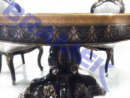 Стол с мебельным молдингом из ПВХ SY 18.