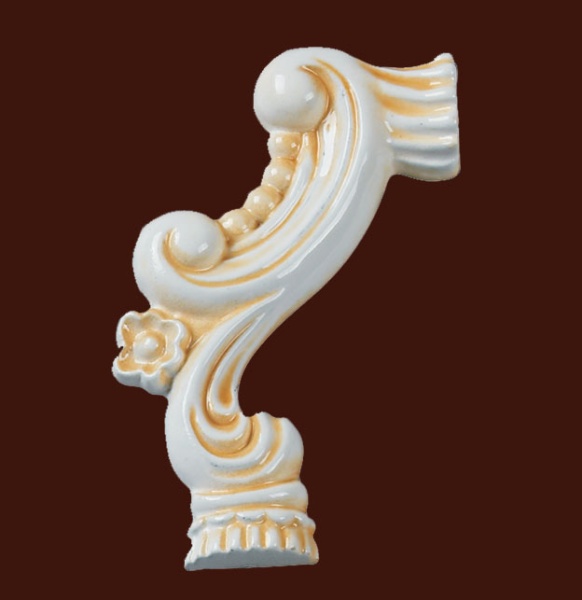 Угловой декоративный элемент SY 0851-1 для фасадов и мебели различного назначения.