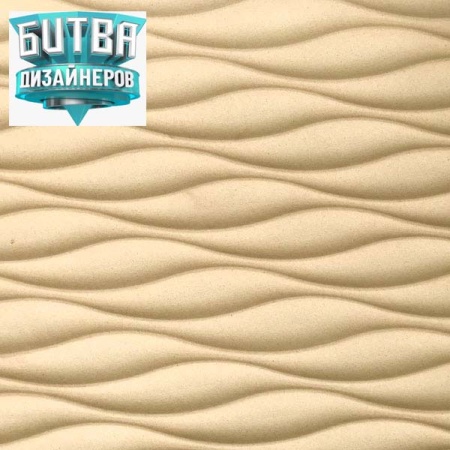 Гибкая 3Д панель D 046 для стен и мебели. 