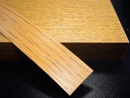 Кромочная лента ПВХ 0,4*19 мм PV1703 с плитой ЛДСП 16 мм дуб рустикальный.