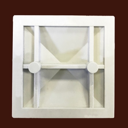 Декоративная розетка из ПВХ SY 0899 вид сзади.