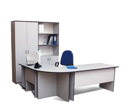 Мебель с кромкой пвх 0,4*19 мм CL122 - пример использования. Цвет черный.