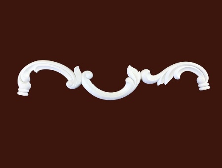 Декоративный элемент SY 8856-1 из гибкого ПВХ для фасадов и мебели различного назначения.