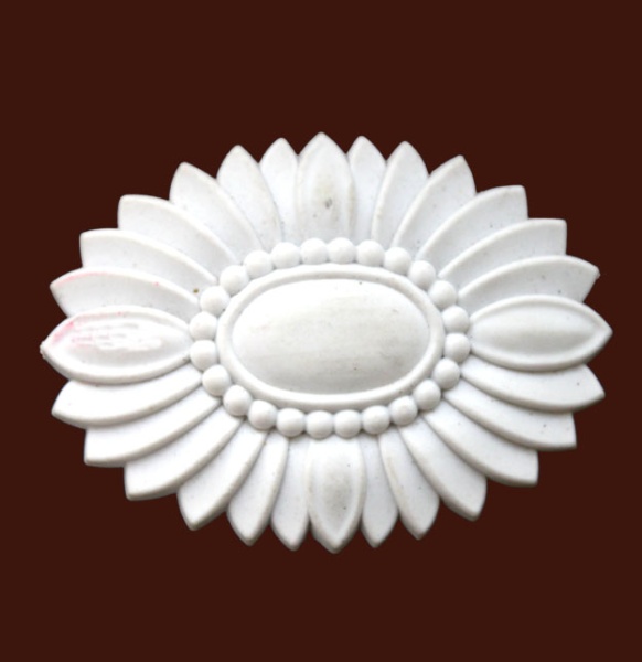 Декоративная розетка SY 15113 из ПВХ для мебели и мебельных фасадов.