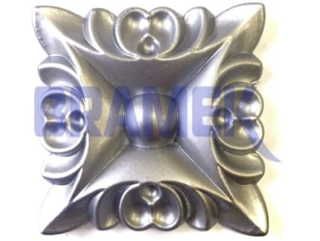 Розетка мебельная из ПВХ SY 11168 с гальваническим покрытием.