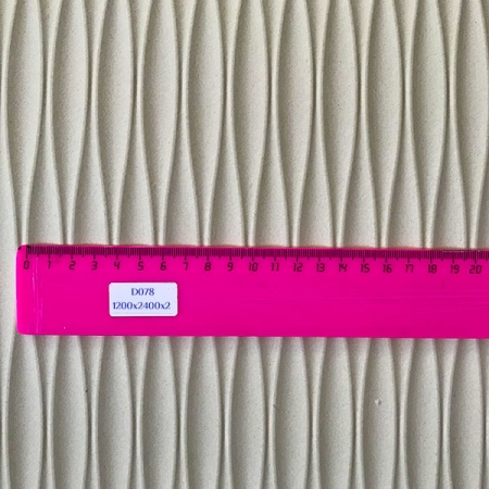 3Д панель D 078 гибкая для стен, потолков, дверей и мебели - размер рисунка