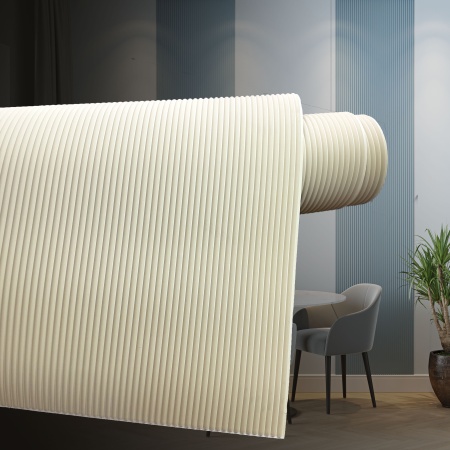 Панель для стен рейка полукруг D089 120*300 см