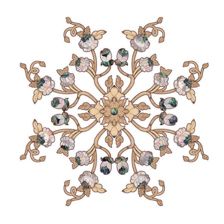 Переводная наклейка JL 922.2 для декорирования мебели.