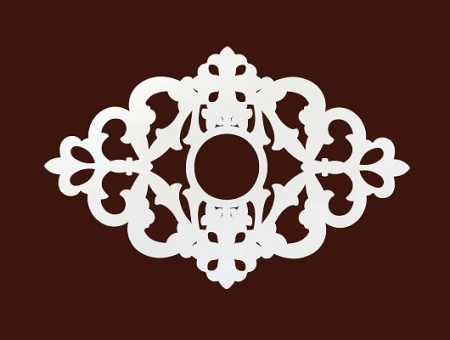 Мебельный декор SY 15253 вид сзади.