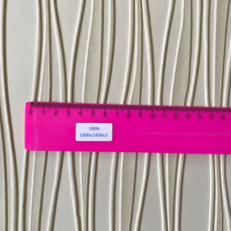 3Д панель D 016 гибкая для стен, потолков, дверей и мебели - размер рисунка.