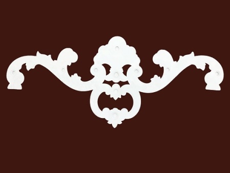 Дверной декор SY 16008 вид сзади.