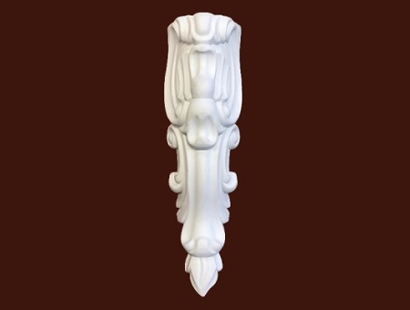 Декор с внутренним радиусом SY 88132 из гибкого ПВХ.