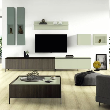 Мебель с кромкой пвх и лдсп зеленый шалфей Egger