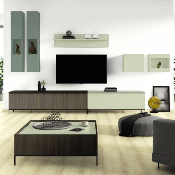 Мебель с кромкой пвх и лдсп зеленый шалфей Egger