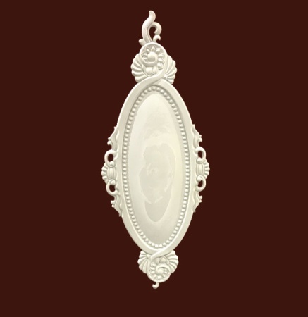 Декоративный элемент SY 15282 из гибкого ПВХ для дверей, а также фасадов и мебели различного назначения.