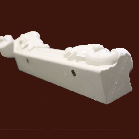 Отверстия для крепления мебельной опоры из пластика SY 88121-1.