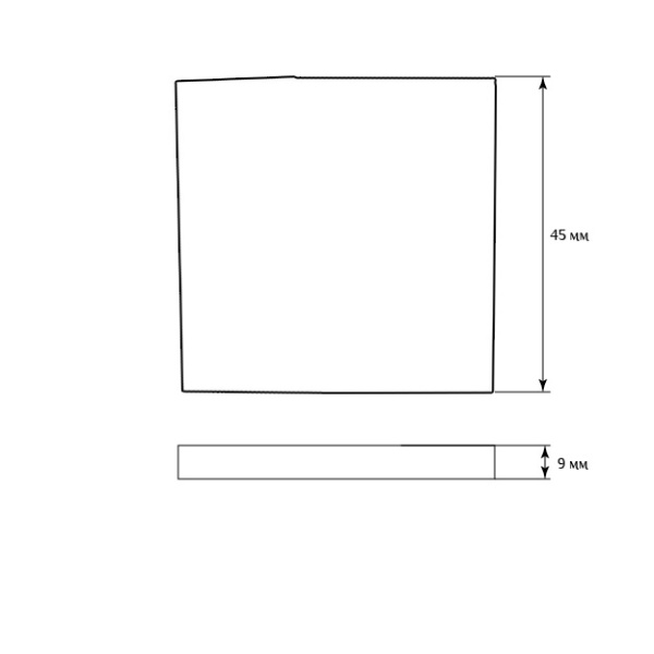 Мебельная розетка SY 0849 схематичное изображение с указанием размеров.