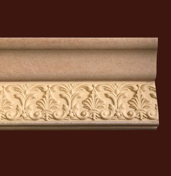 Карниз мебельный НК-1 декор крупным планом.