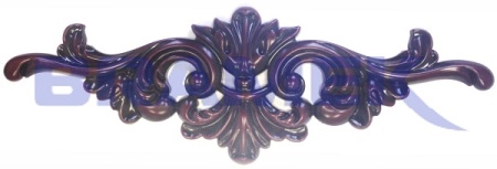 Окрашенный декор из гибкого ПВХ для мебели SY 1060.