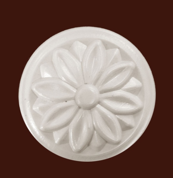 Декоративная розетка SY 8832 из ПВХ для мебели и мебельных фасадов.