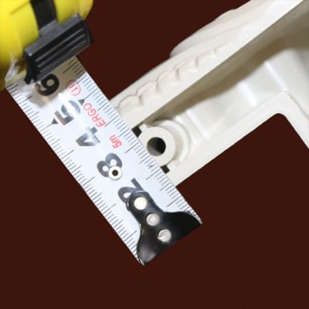 Толщина пластика мебельной опоры SY 1045.