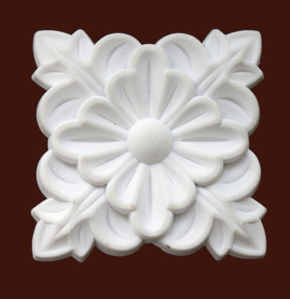 Декоративная розетка SY 15150 из ПВХ для мебели и мебельных фасадов.