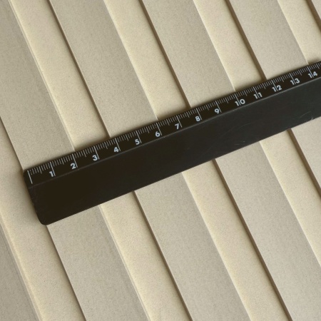 Стеновая панель рейка для стен и мебели на прямые и радиусные элементы 