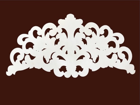 Мебельный декор SY 2053 вид сзади.