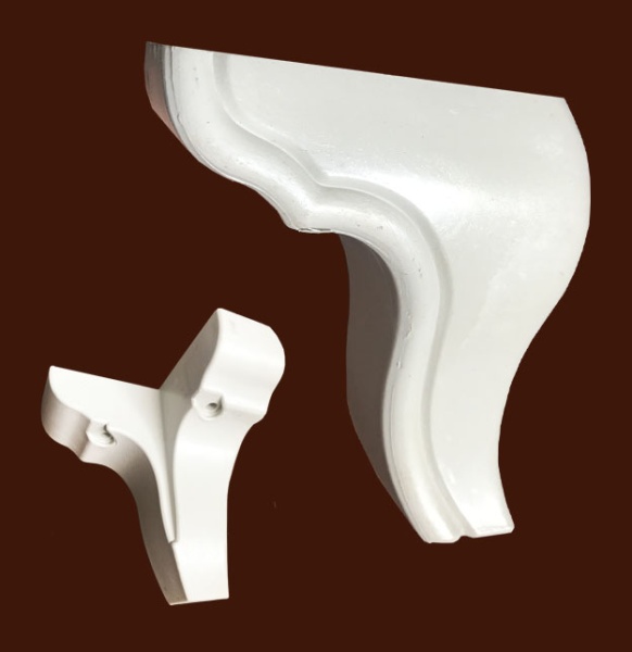 Пластиковая опора SY 88110 для мебели.