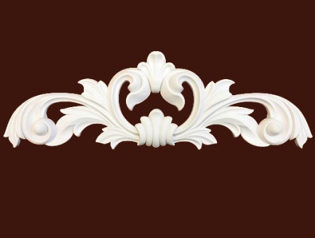 Декоративный элемент SY 13207 из гибкого ПВХ для фасадов и мебели различного назначения.