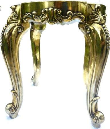 Пуфик из ABS-пластика SY 33004 с гальваническим покрытием.