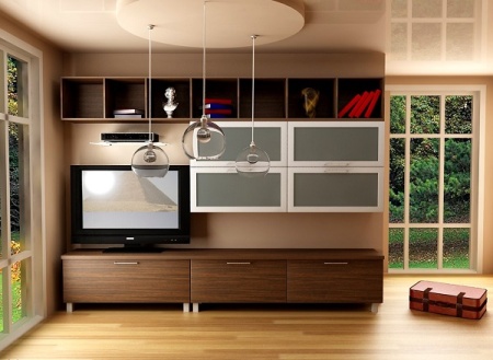 Мебель с кромкой пвх 0,4*19 мм CL1345 - пример использования. Цвет дуб гладстоун табак.