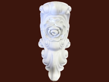 Декор с внутренним радиусом SY 88198-1 из гибкого ПВХ.