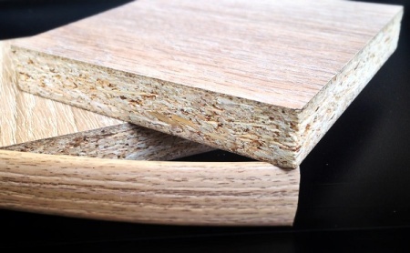 Врезной профиль ПВХ 017B BK9505 с плитой ЛДСП.