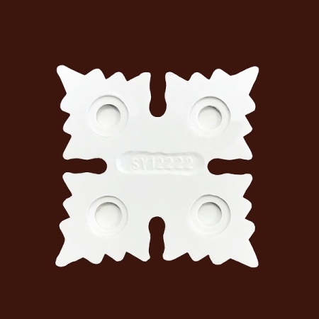 Декоративная розетка из ПВХ SY 12222 вид сзади.