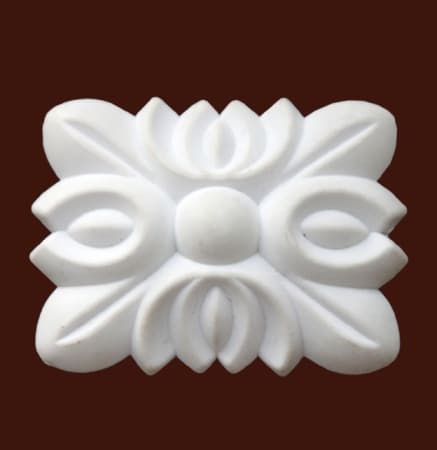 Декоративная розетка SY 15151 из ПВХ для мебели и мебельных фасадов.