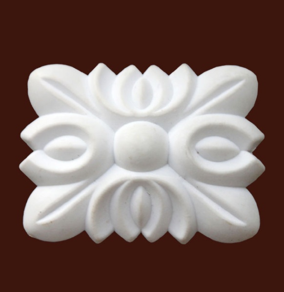 Декоративная розетка SY 15151 из ПВХ для мебели и мебельных фасадов.