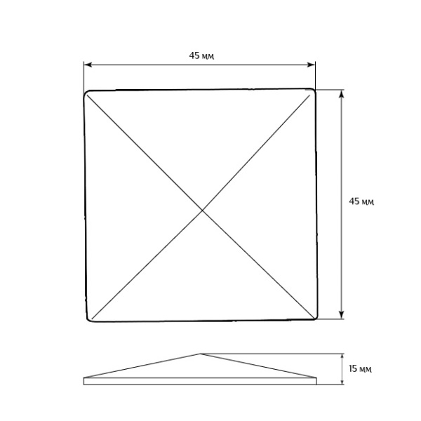 Мебельная розетка SY 1185-3 схематичное изображение с указанием размеров.