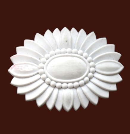 Декоративная розетка SY 15113 из ПВХ для мебели и мебельных фасадов.