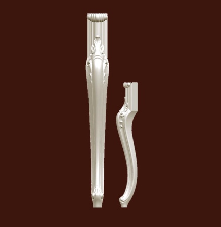 Опора мебельная SY 13193 из ABS-пластика.