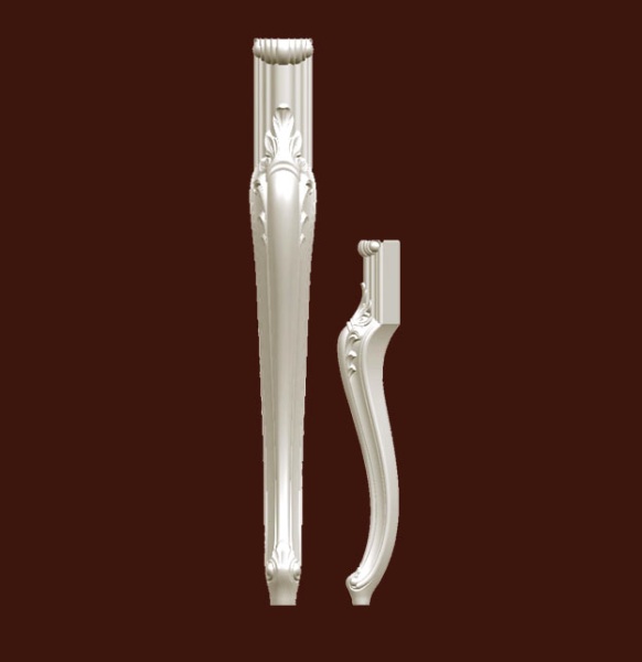 Опора мебельная SY 13193 из ABS-пластика.