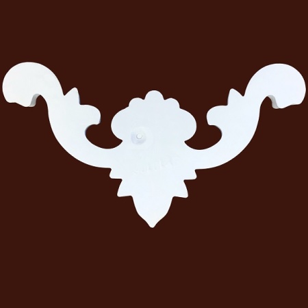 Мебельный угловой декор SY 10106-4 вид сзади